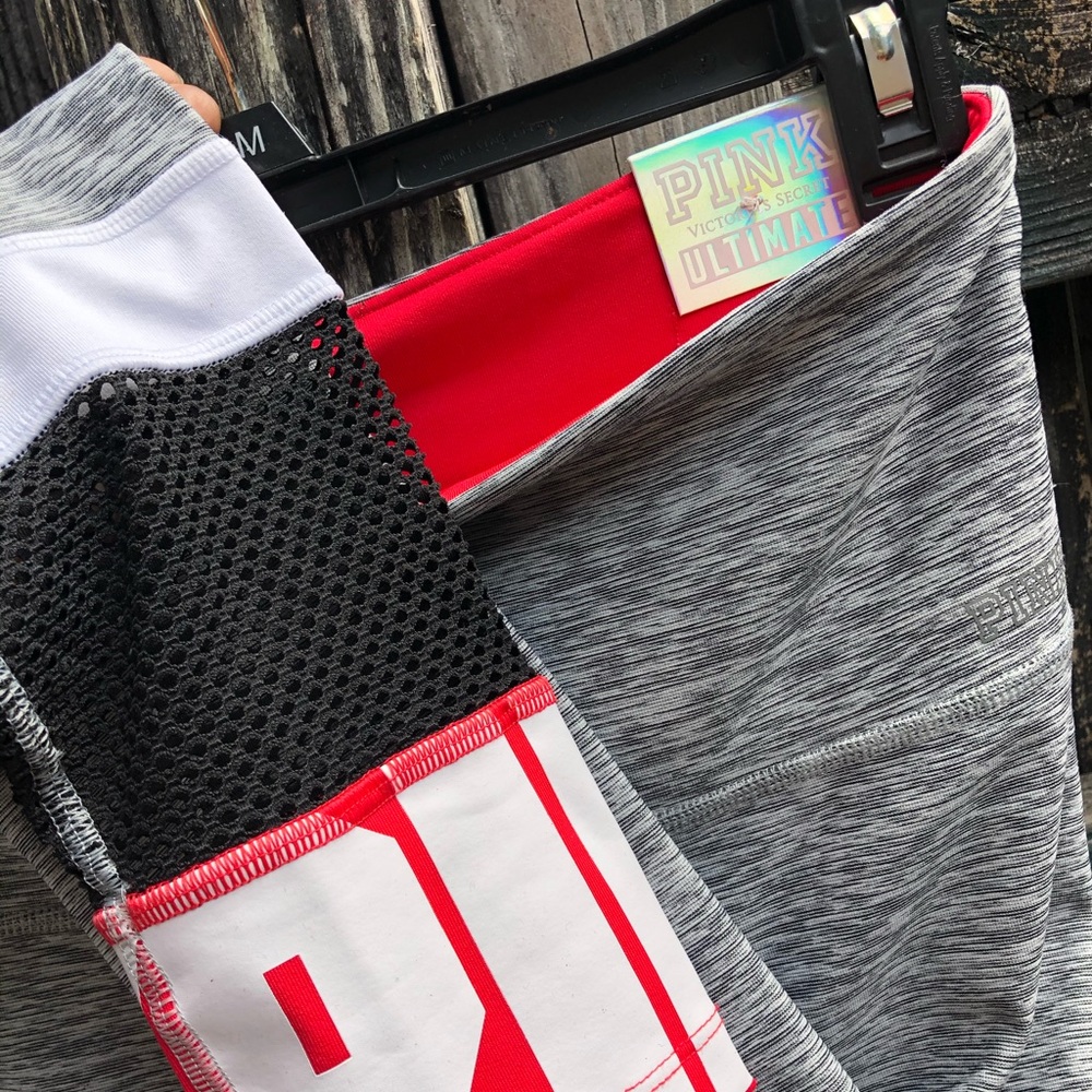 High wait pink leggings new with tag